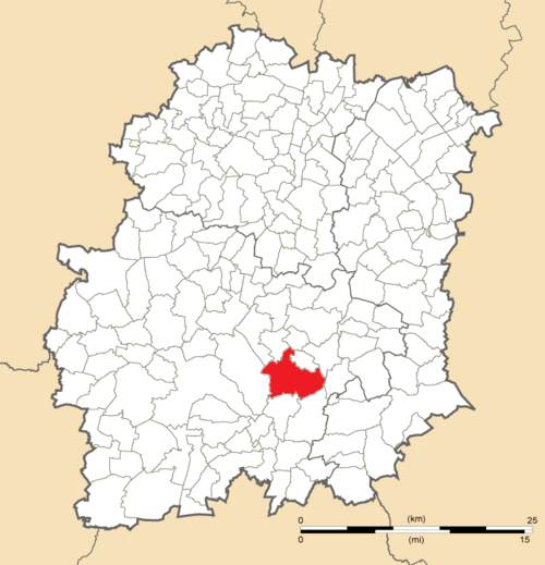 Position de Bouville en Essonne.